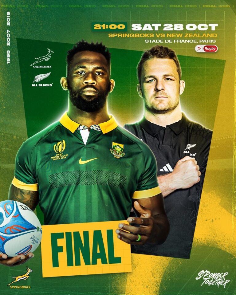 රග්බි ලෝක කුසලාන අවසන් තරගයේ කණ්ඩායම් නම් කරයි