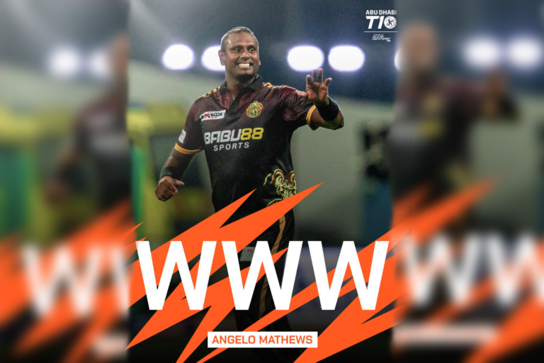 මැතිව්ස් T10 පිටිය හොල්ලයි