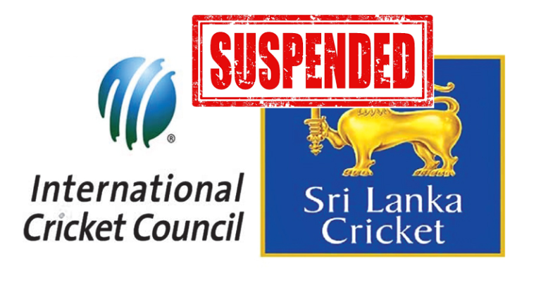 ICCය ශ්‍රී ලංකා ක්‍රිකට් සාමාජිකත්වය අත්හිටුවයි