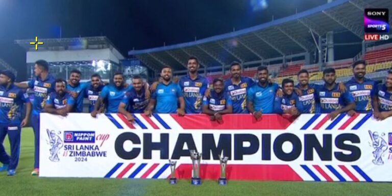 වනිඳු ශ්‍රී ලංකාවට ජය ගෙනෙයි