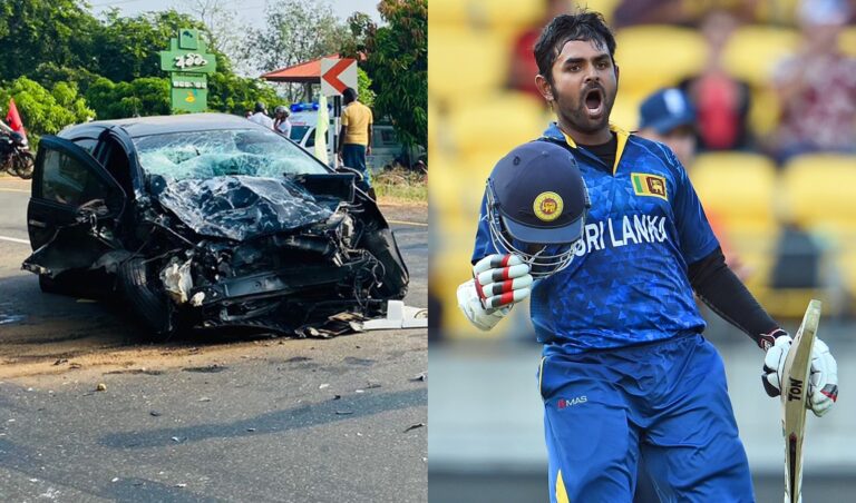 තිරිමාන්න මාරක රිය අනතුරතින් බේරෙයි