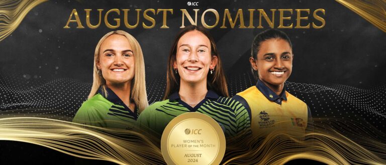 හර්ෂිතා සහ දුනිත් ICC සම්මානයකට නිර්දේශ වෙයි