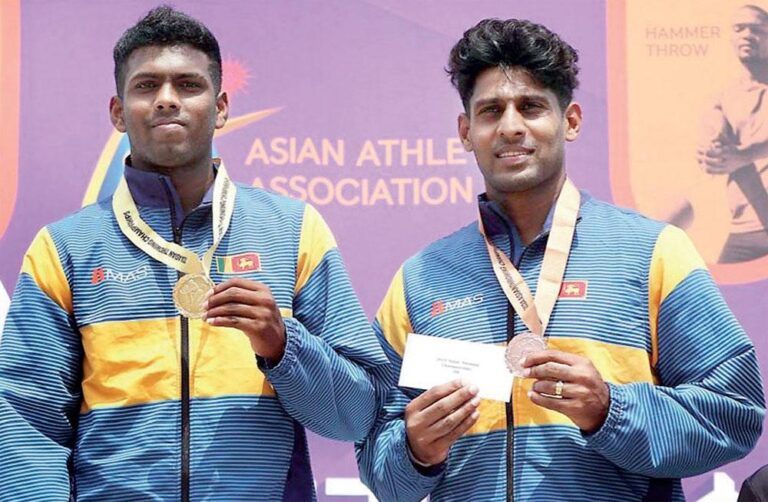 සුමේධ – රුමේෂ් ආසියානු පදක්කමකට ළං වෙයි