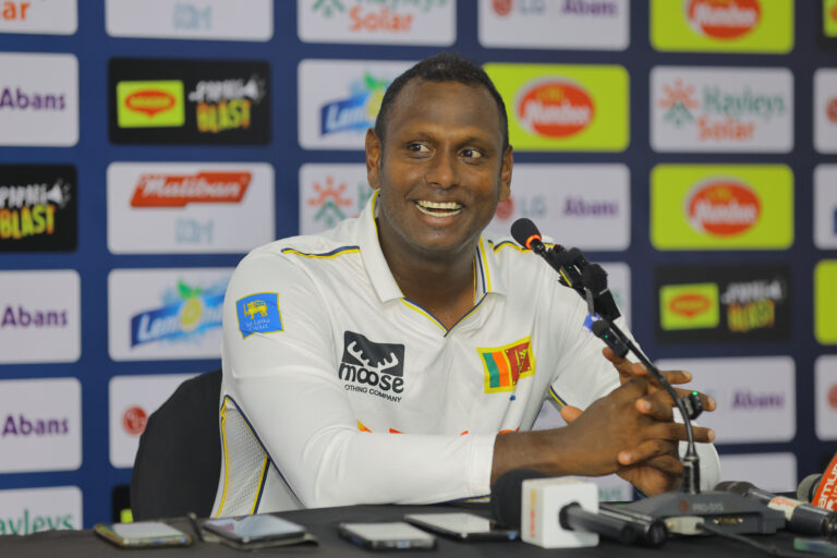 මැතිව්ස්ගේ අවසන් ටෙස්ට් තරගය හෙට ගාල්ලේදී | VIDEO