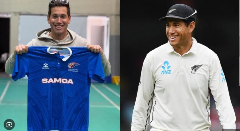 රොස් ටේලර් සිය මවගේ රටෙන් යළිත් පිටියට