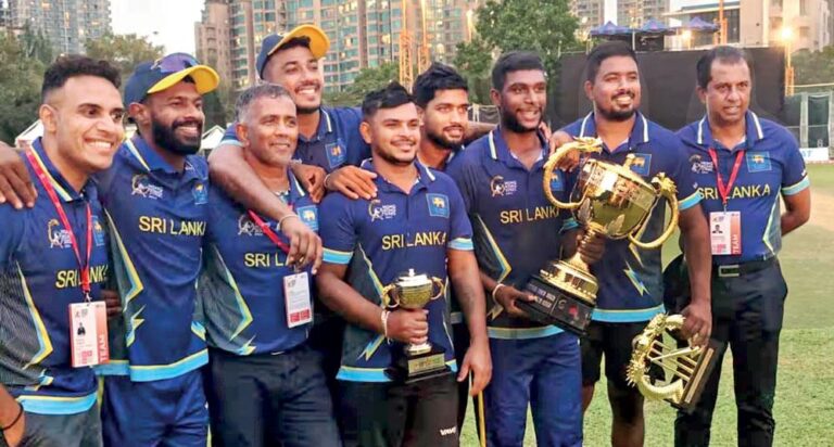 HONKGKONG SIXES යන ශ්‍රී ලංකා පිල මෙන්න