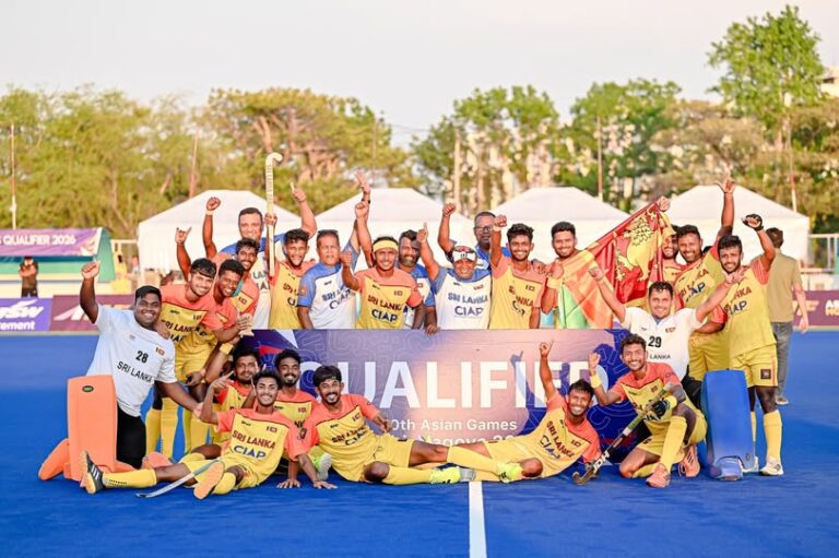 ශ්‍රී ලංකා හොකී පිලෙන් ඉතිහාසගත පිම්මක්