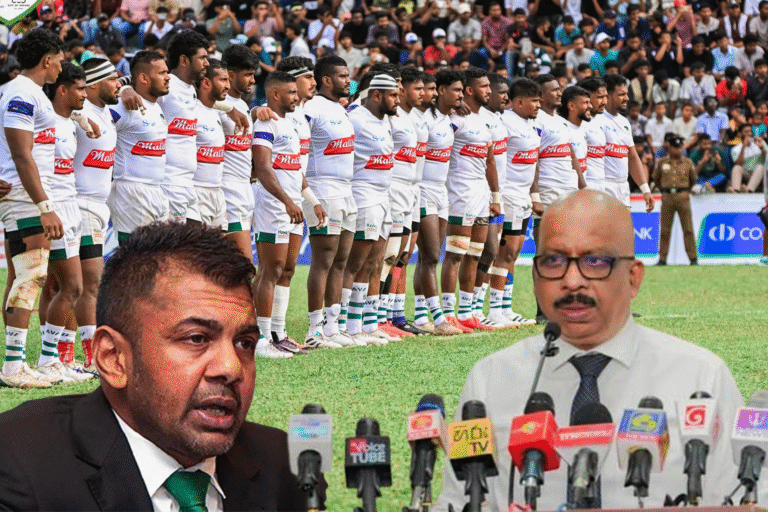ක්‍රීඩා ඇමති – පවිත්‍ර රග්බි අනයි – ශ්‍රී ලංකා පිල වීසා නැතිව ගෙදර